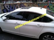 Citroen C-5 2008-2017 гг. Полный комплект окантовки стекол (12 шт, нержавейка) фото 2