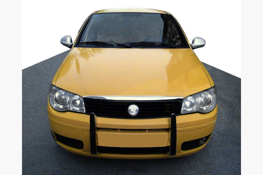 Fiat Albea 2002-2012 гг. Кромка капота нержавейка Image