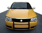 Fiat Albea 2002-2012 гг. Кромка капота нержавейка фото 1