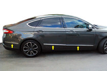 Ford Fusion 2012-2020 гг. Дверные Молдинги Нержавеющая Сталь (6 шт) фото 1