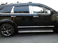 Dodge Journey 2008-2020 гг. Дверные молдинги нержавеющая сталь (4 шт.) фото 1