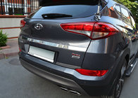 Hyundai Tucson TL 2016-2021 гг. Накладка на молдинг багажника (2 части, нержавейка) фото 4