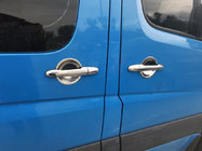 Volkswagen Crafter 2006-2016 гг. Хромированные накладки на ручки (4 шт, нержавейка) фото 1
