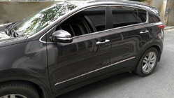 Kia Sportage 2015-2021 гг. Дверные Молдинги Нержавеющая Сталь (4 шт) фото 1