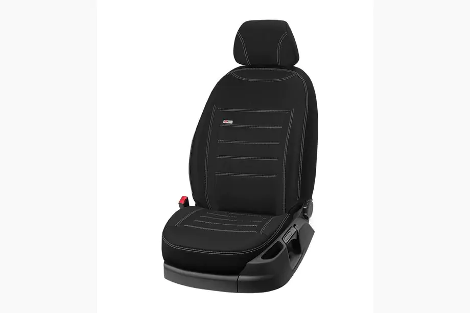 Mitsubishi Space Star 1998-2006 гг. Авточехлы Тканевые Classic Premium 2020 (Полный Комплект) Image
