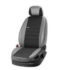 Renault Premium 2006-2013 гг. Авточехлы ЭкоКожа+Ткань+Алькантара Eco Comfort (Передние) фото 4