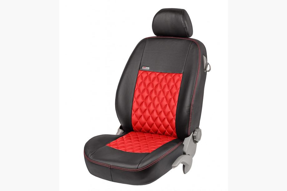 Kia Picanto 2016- гг. Авточехлы из экокожи Eco Prestige (полный салон) Фото 4