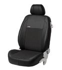 Renault Master 2011-2023 гг. Авточехлы ЭкоКожа+Ткань+Алькантара VIP Elite (Передние) фото 1