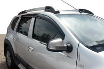 Dacia Duster 2008-2018 гг. Ветровики на окна (4 шт, Perflex Sport) фото 1