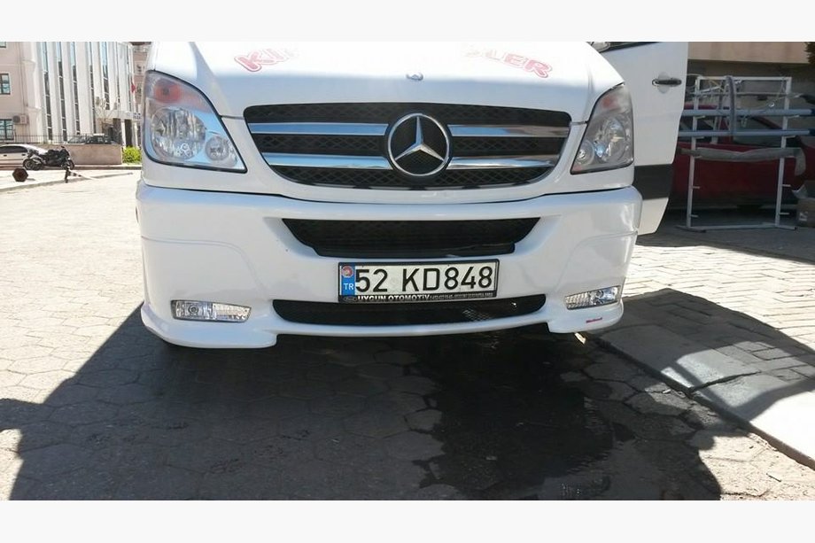 Mercedes Sprinter W906 2006–2018 гг. Накладка на передний бампер ERA (2006-2013) Фото 6
