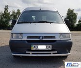 Citroen Jumpy 1996-2007 гг. Передняя защита ST016 (нержавейка) фото 4