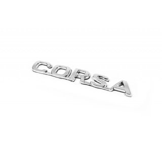 Надпись Corsa 12,5см x 2,0см Opel Corsa B 1993-2004 гг. фото 2