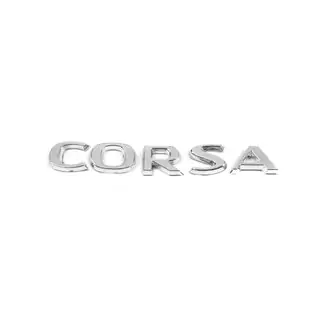 Надпись Corsa 12.5см x 1.6см фото 1