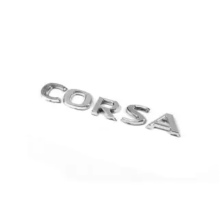 Надпись Corsa 12.5см x 1.6см фото 2
