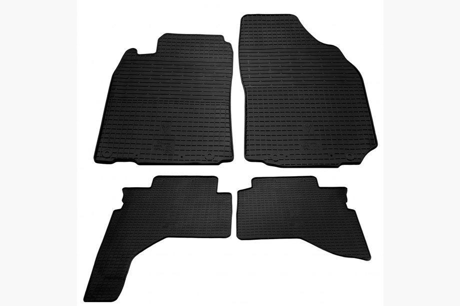Mitsubishi Pajero Sport 1996-2007 гг. Резиновые коврики (4 шт, Stingray Premium) Фото 1