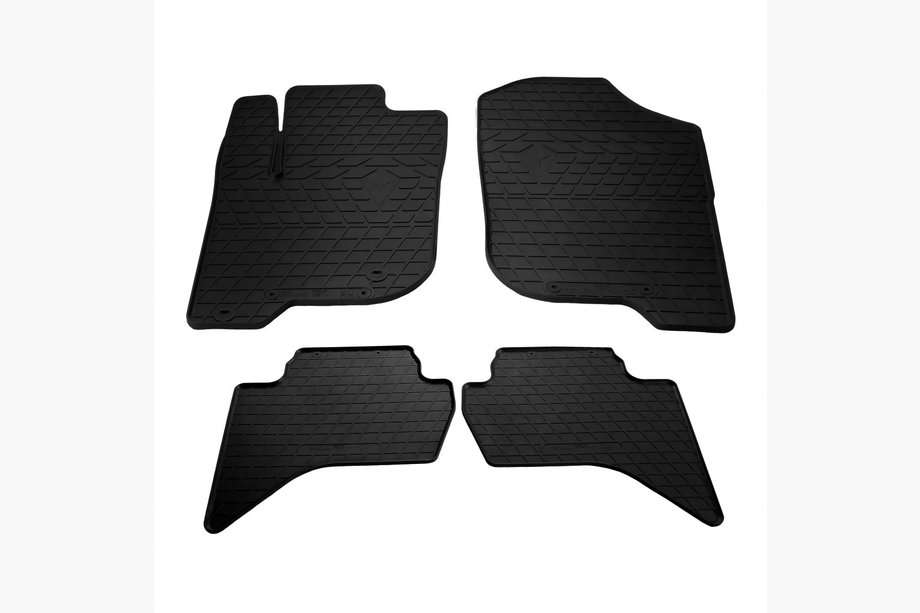 Mitsubishi L200 2006-2015 гг. Резиновые коврики Европа (4 шт, Stingray Premium) Image
