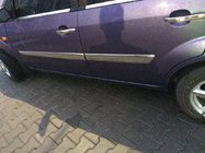 Ford Fiesta 2002-2008 гг. Хромированные Накладки на Ручки (4 шт., Нержавейка) Carmos - Турецкая Нержавеющая Сталь фото 6
