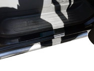 Citroen Berlingo 2008-2018 гг. Накладки на пороги DDU (4 шт., ABS, матовые) фото 2