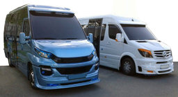 Iveco Daily 2014- гг. Накладка на бампер (грунтованная под покраску) фото 1