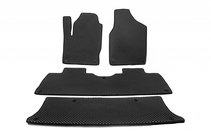 Seat Alhambra 1996-2010 гг. Коврики EVA (3 ряда, черные) фото 1