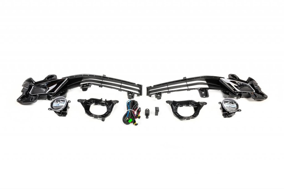 Toyota Land Cruiser 200 2007-2021 гг. Противотуманные фары в сборе 2016+ (2 шт) Image