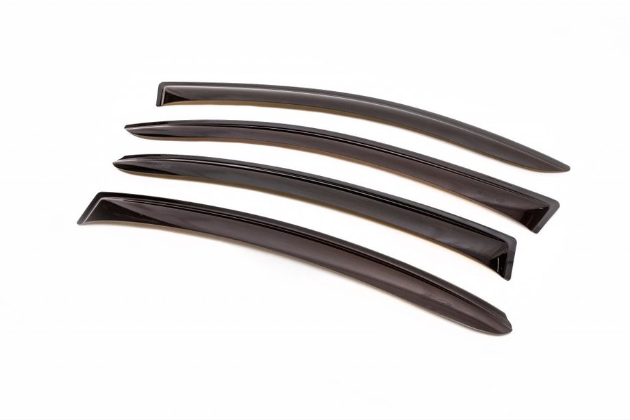 Mazda 3 2003-2009 гг. Ветровики SD (4 шт, ANV) Image