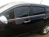 Nissan Qashqai 2007-2010 гг. Наружные Окантовки Окон Нержавеющая Сталь (4 шт) фото 1