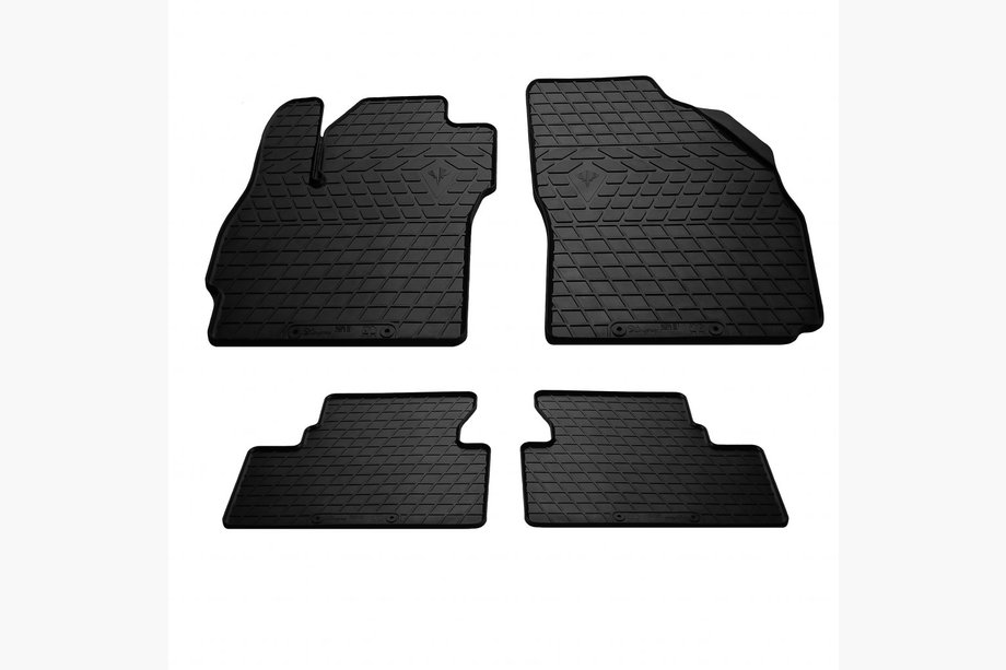Mazda 5 2005-2009 гг. Резиновые коврики (4 шт, Stingray Premium) Image