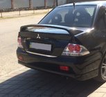 Mitsubishi Lancer 9 2004-2008 гг. Накладка на багажник нержавейка фото 1