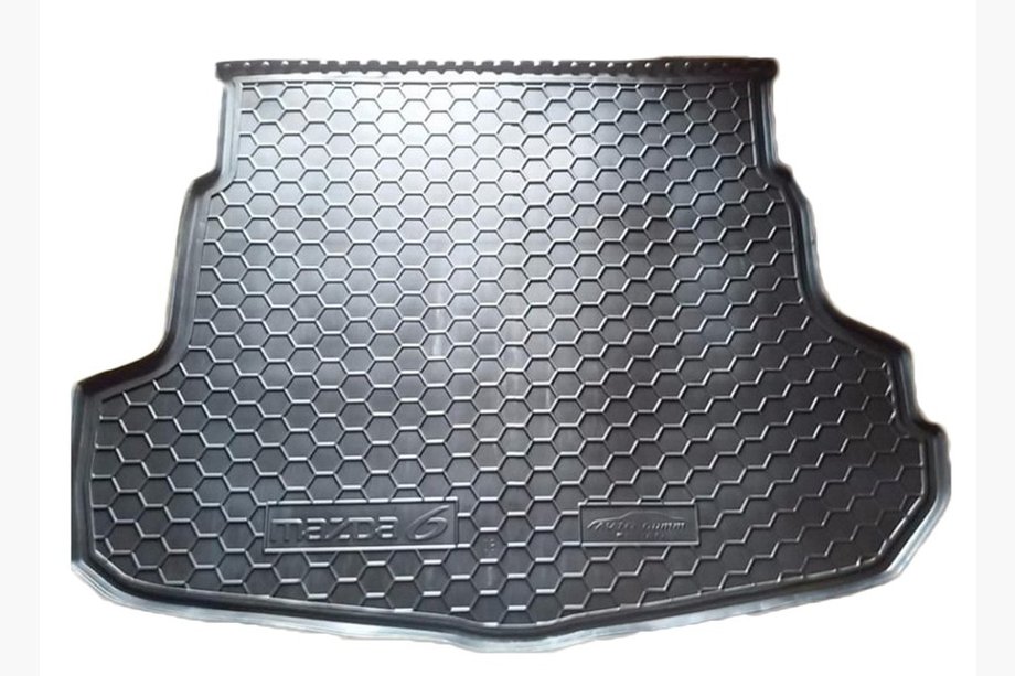 Mazda 6 2003-2008 гг. Коврик багажника SD (Autogumm, пластик) Image