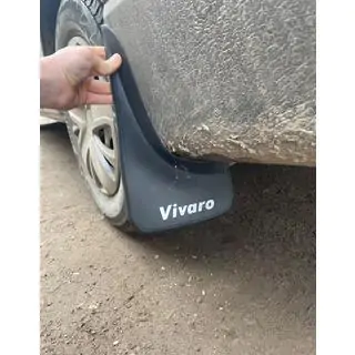 Задние модельные брызговики (комплект) Opel Vivaro 2015-2019 гг. фото 3