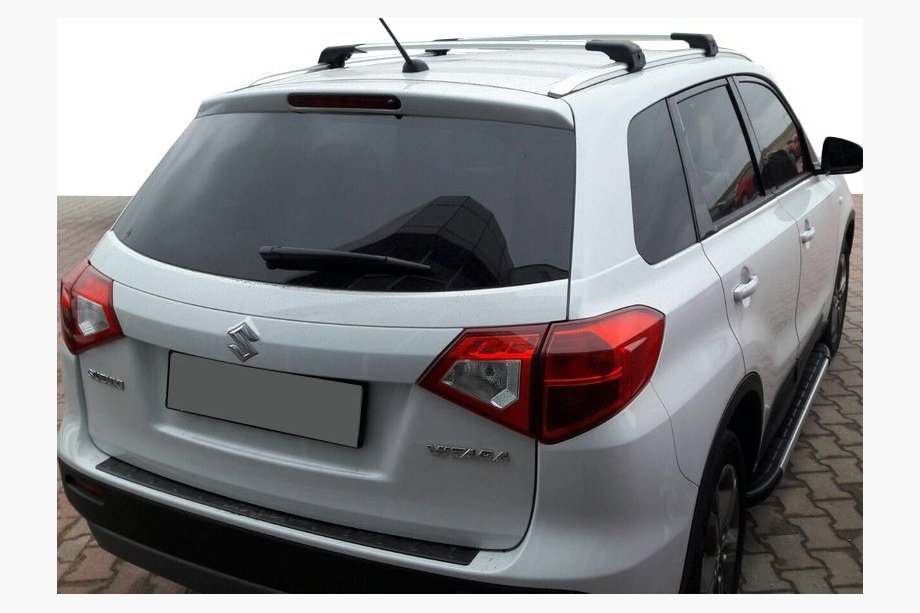Toyota Rav 4 2019–2025 гг. Поперечины на интегрированные рейлинги с замком (2 шт) Image