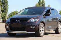 Mazda CX-9 2007-2016 гг. Передняя защита ST014 (нержавейка) фото 1