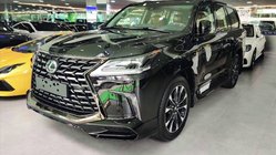 Lexus LX570/450d 2008-2022 гг. Комплект обвеса (TRD-Sport 2021-2022) Черный фото 4
