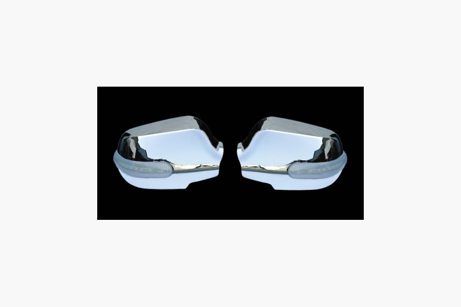 Mazda 6 2003-2008 гг. Накладки на зеркала с LED (2 шт, пластик) Image