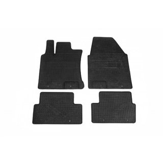 Резиновые коврики (4 шт, Polytep) Nissan Qashqai 2007-2010 гг. фото 1
