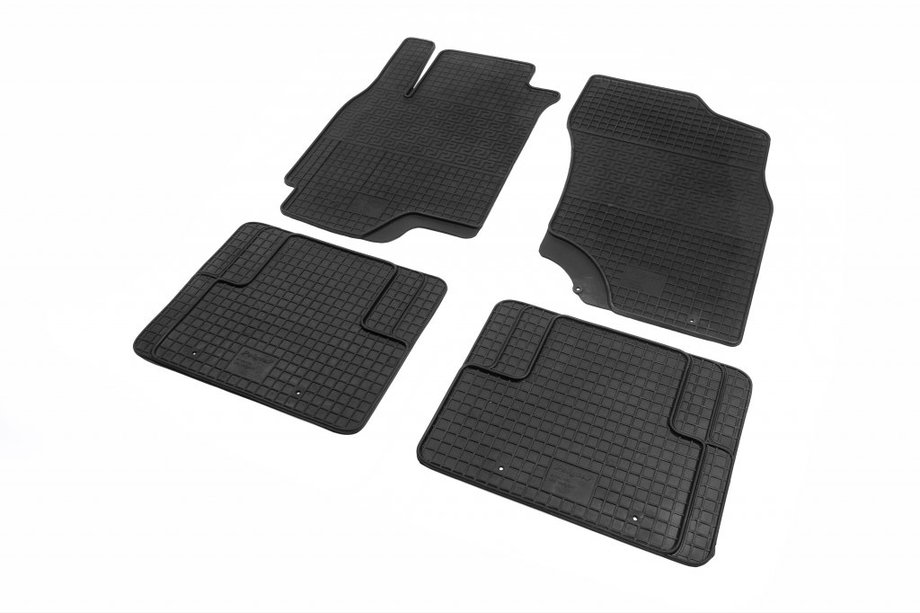 Mitsubishi Lancer 9 2004-2008 гг. Резиновые коврики (4 шт, Polytep) Image