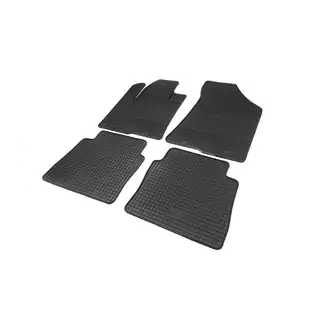 Резиновые коврики (4 шт, Polytep) Hyundai Santa Fe 2 2006-2012 гг. фото 1
