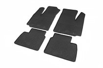 Fiat Doblo I 2005-2010 гг. Резиновые коврики (4 шт, Polytep) фото 1
