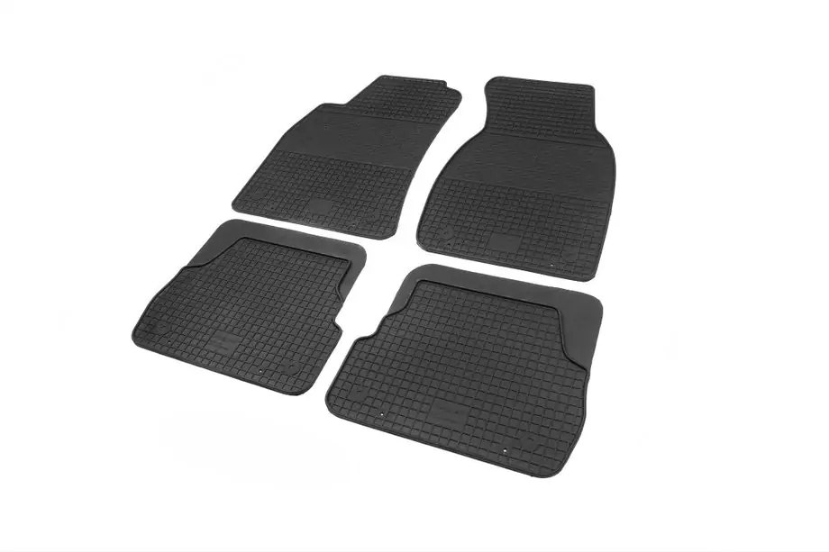 Audi A6 C5 2001-2004 гг. Резиновые коврики (4 шт, Polytep) Image
