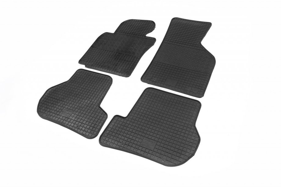 Volkswagen Golf 5 2003-2009 гг. Резиновые коврики (4 шт, Polytep) Image