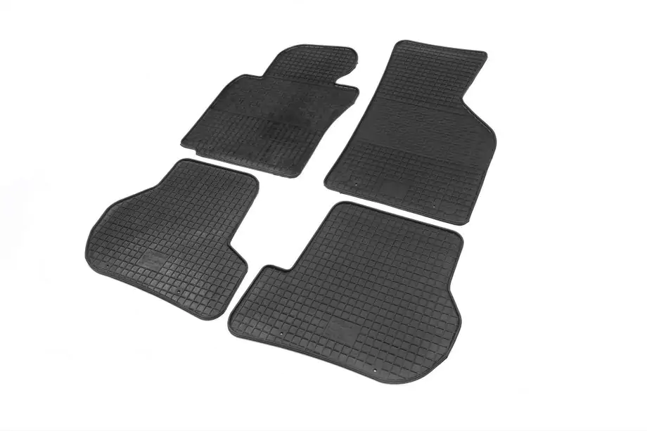 Skoda Octavia II A5 2006-2010 гг. Резиновые коврики (4 шт, Polytep) Image
