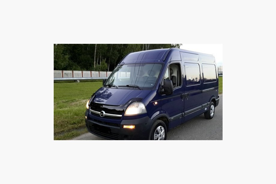 Opel Movano 2004-2010 гг. Дефлектор капота (VIP) Image