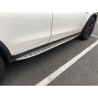 Боковые Подножки (OEM) Mercedes GLC coupe C253 2016-2023 гг. фото 4