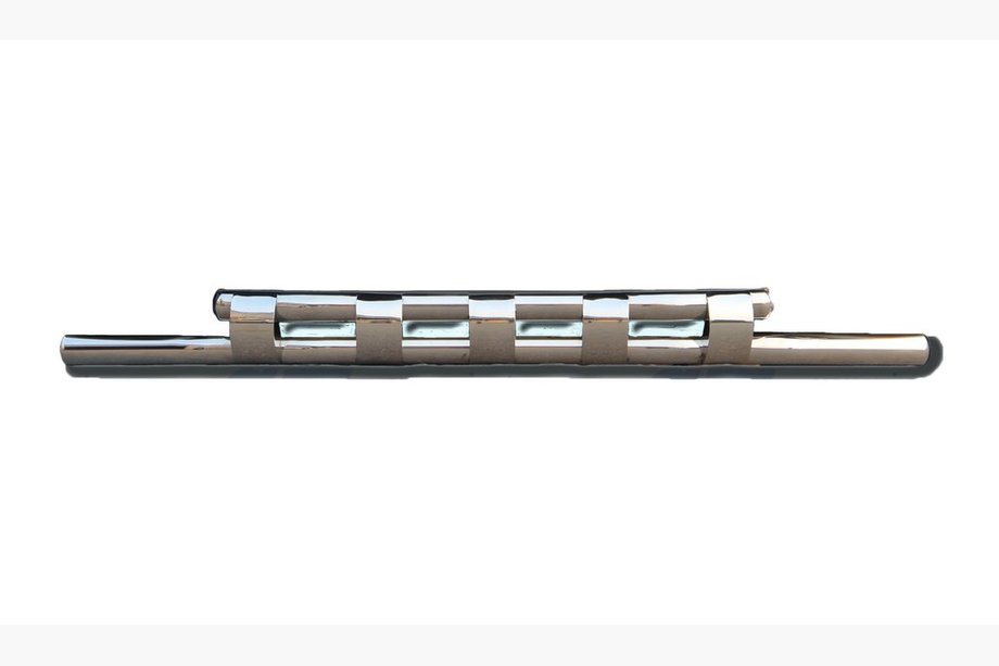 Lada Largus 2012- гг. Передняя защита ST015 (нержавейка) Image
