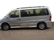 Mercedes Vito W638 1996-2003 гг. Боковые пороги Sport 1 (грунтованные под покраску) фото 2