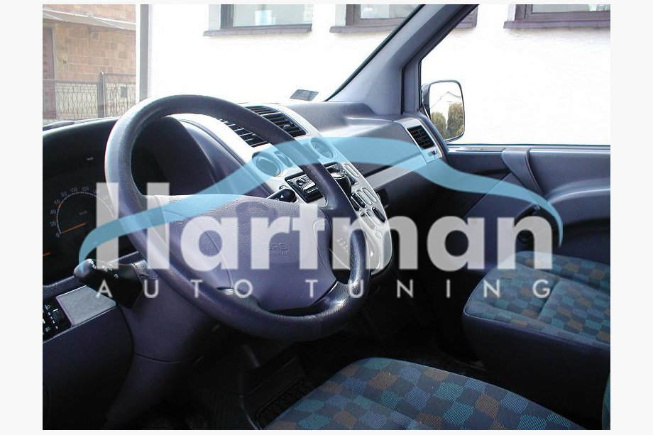Mercedes Vito W638 1996-2003 гг. Накладки на панель VIP (1999-2003) Черный Фото 4