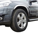 Mercedes GLK class X204 2008-2015 гг. Накладки на арки из нержавейки (4 шт) фото 1