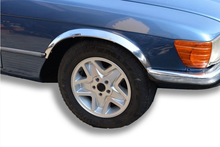 Mercedes W107 1971-1989 гг. Накладки на арки из нержавейки (4 шт) Image
