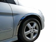 Mercedes B-class W246 2011-2018 гг. Накладки на арки (2011-2014, 4 шт, нерж.) фото 1